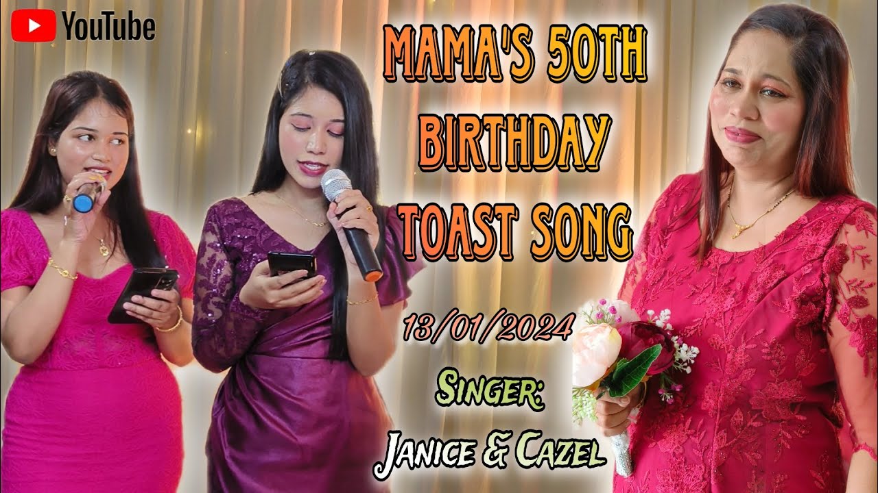 50th Birthday Konkani Toast Song  New Konkani Toast Song  Cazel Nogueira  Janice Nogueira