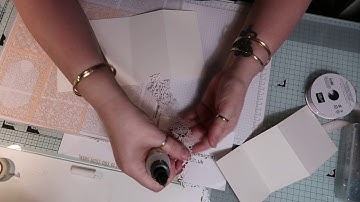 Double Z fancy fold Card TUTORIAL  ... Part 1 of 3