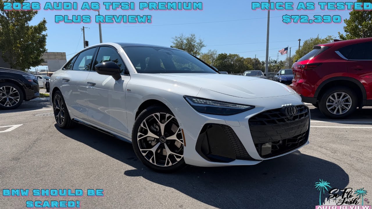 2026 Audi A6 Premium Plus S Line Review. Poised, Fast and Luxurious. 