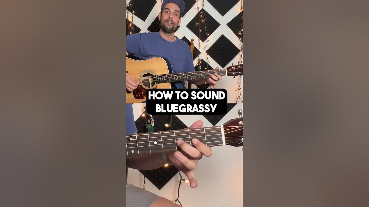 Easy Bluegrass Guitar Tutorial (How to Play Like Billy Strings)