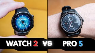 ¿Cuál es MEJOR? ⌚ OnePlus Watch 2 vs TicWatch Pro 5 COMPARATIVA en ESPAÑOL