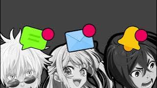 Jujutsu Kaisen, DanDaDan (Anime Phone Notification Sounds PACK 1) π