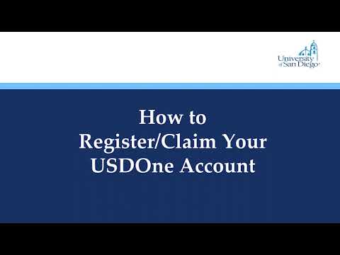 Claiming your USDOne Account