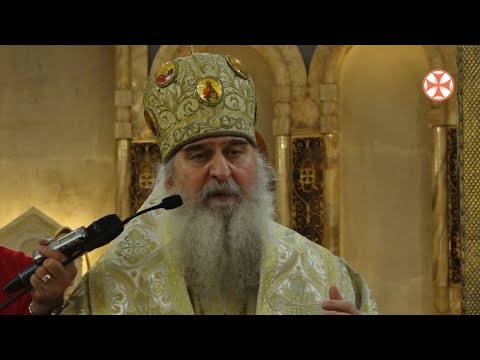 ჭიათურისა და საჩხერის მიტროპოლიტ დანიელის ქადაგება 27.06.2021