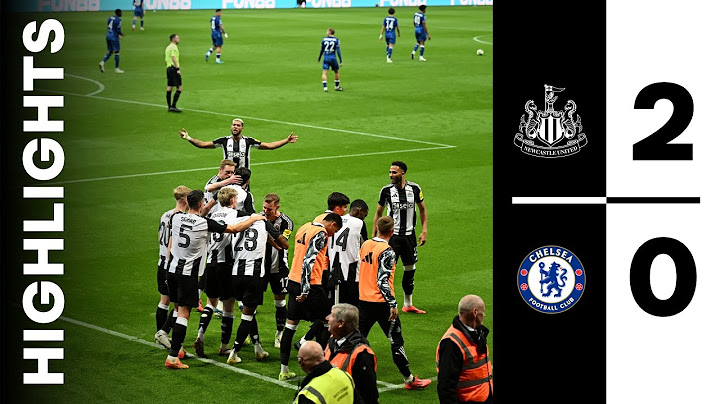 Newcastle United 2 Chelsea 0 | Carabao Cup Highlights