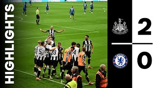 Newcastle United 2 Chelsea 0 Carabao Cup Highlights