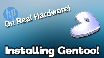 Installing Gentoo Linux on Real Hardware! (LIVE)