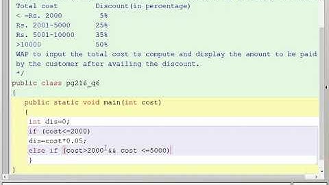 amt after dis (question is given in description)