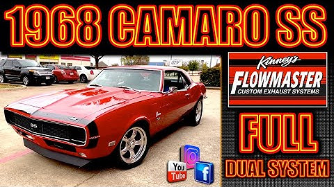 1968 Camaro SS Flowmaster 50 Delta Flow Custom Dual System by Kinney