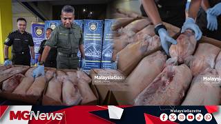 Akps Rampas 7 Kontena Ayam Dan Itik Sejuk Beku Bernilai Rm1.62 Juta, Sijil Halal Diragui