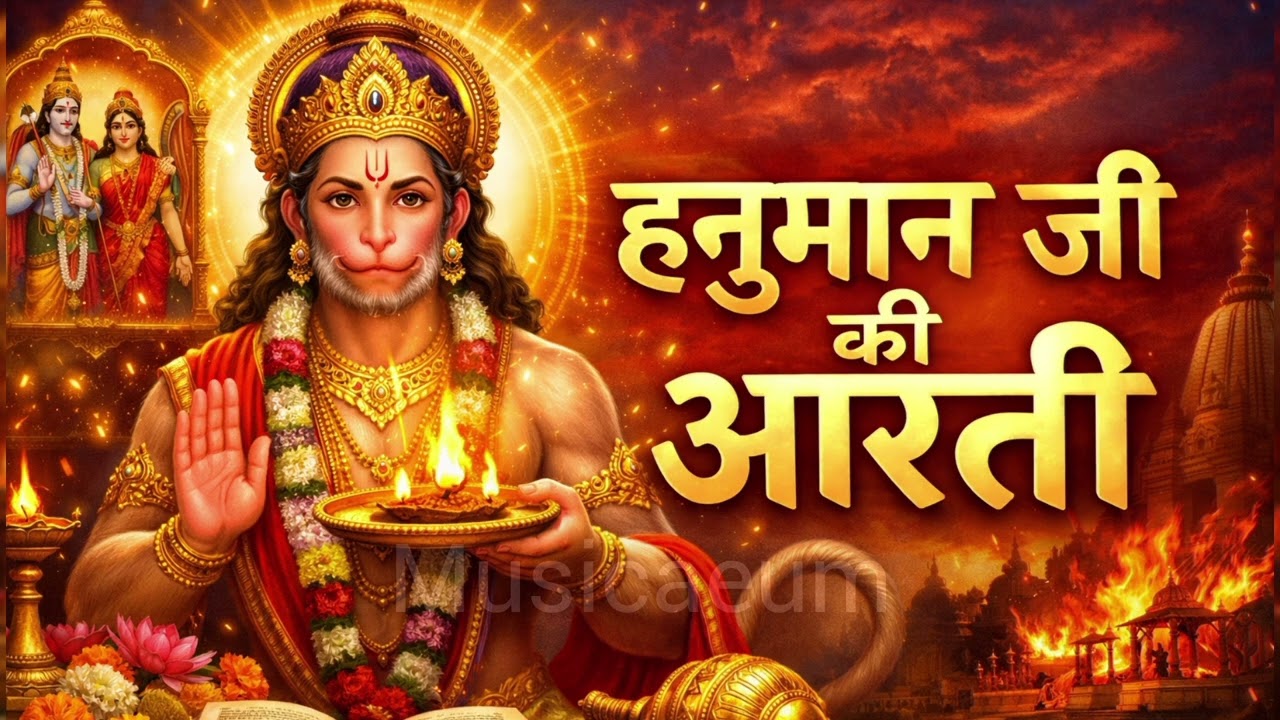 हनुमान जी की आरती | आरती कीजै हनुमान लला की | Hanuman Ji Aarti