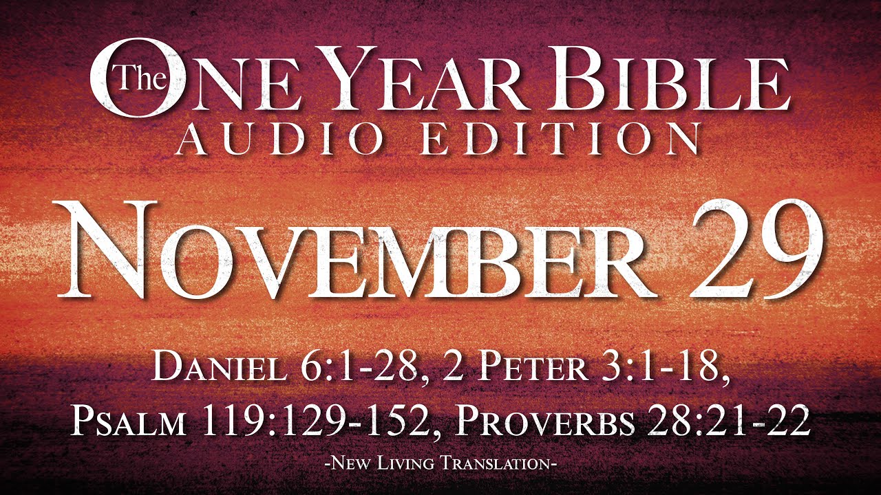 November 29 One Year Bible Audio Edition YouTube November 29 one year bible audio edition youtube