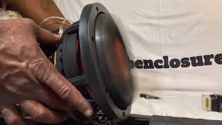 Cosmos Audio EP900 8” Free Air Test! Subwoofer Porn!!! This Bwoy ...