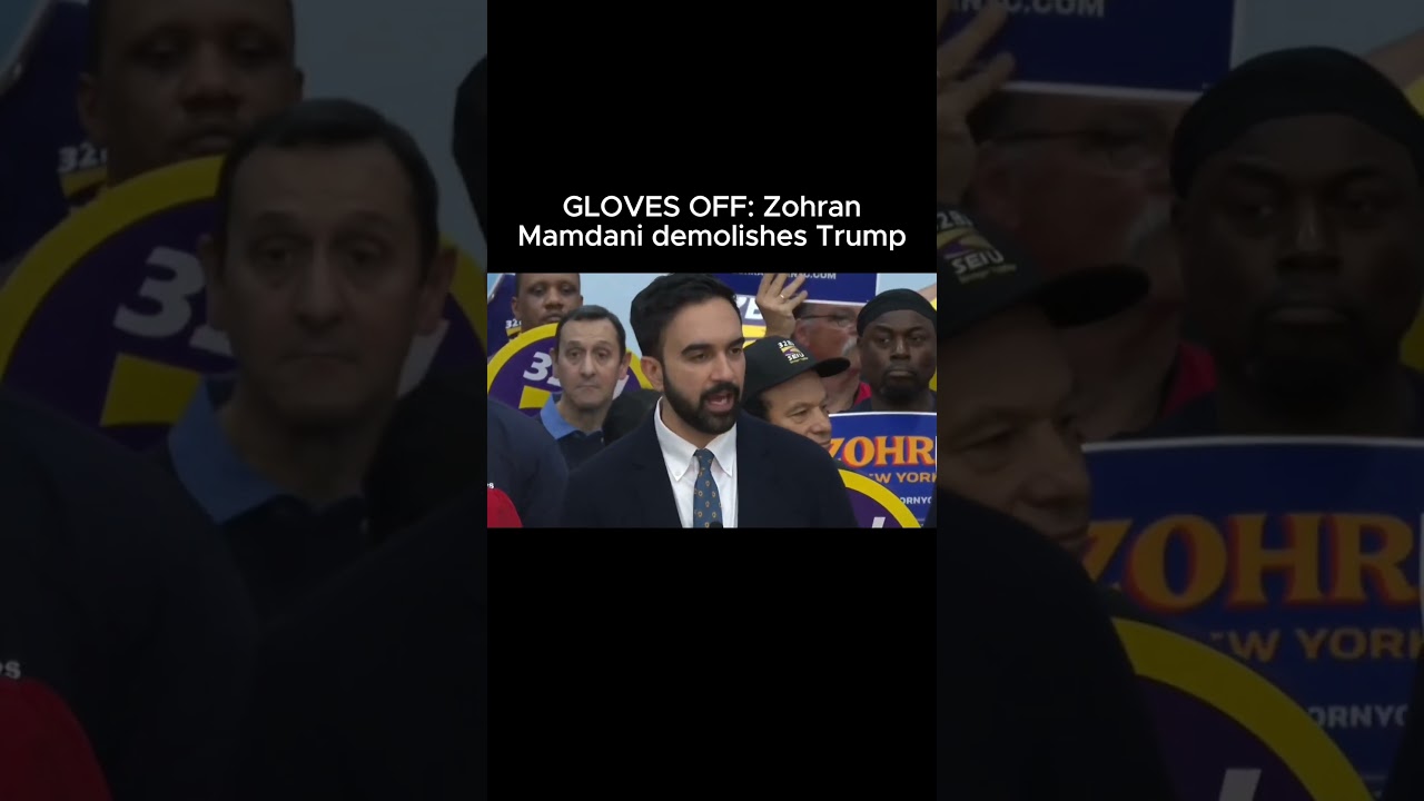 GLOVES OFF: Zohran Mamdani demolishes Trump