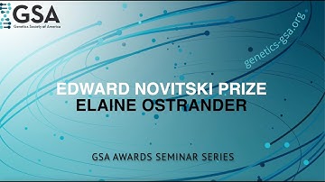 2024 Edward Novitski Prize: Elaine Ostrander