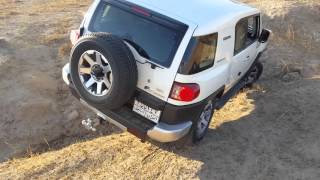 toyota fj cruiser test drive  difflock   southkurdistan  hawler   قفل دفرنس افجي