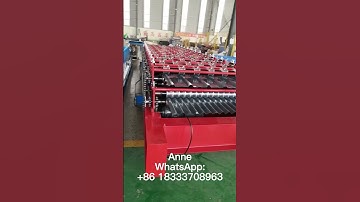 Good quality double layers trapezoid and corrugated roof panels roofing sheet roll forming machine