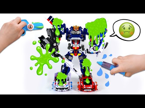 <strong>펜타스톰X</strong> 벌레😱 헬로카봇 장난감 수술 놀이_Toy Doctor Operation [베리]