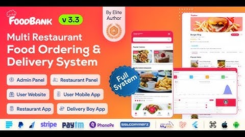 Step by Step to install FoodBank Multi Restaurant - Food Delivery App | Restaurant App with Admin