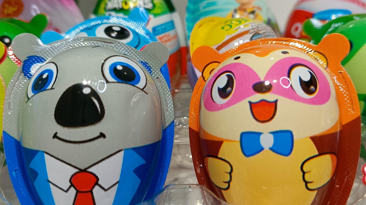 SATISFYING ASMR UNBOXING KINDER JOY BIG GIANT EGG CHOCOLATE SURPRISE 🍭🍬🍫🍿Review MHD live is Live!!!