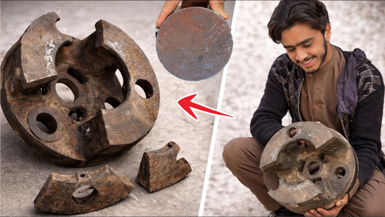 An Impossible Challenge! Completely Broken Excavator Splendor Gear Repaired by an Expert Mechanic