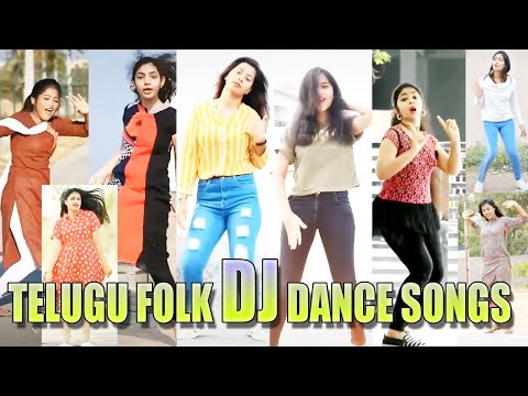 tiktok girls dj dance Telugu folk songs dubsmash videos Telugu folk dj song tik tok telugu dance dj