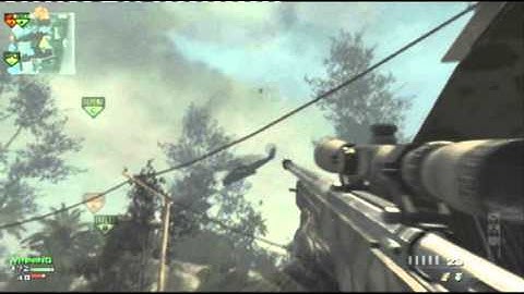 This is how to shoot down a helicopter with style in MW3