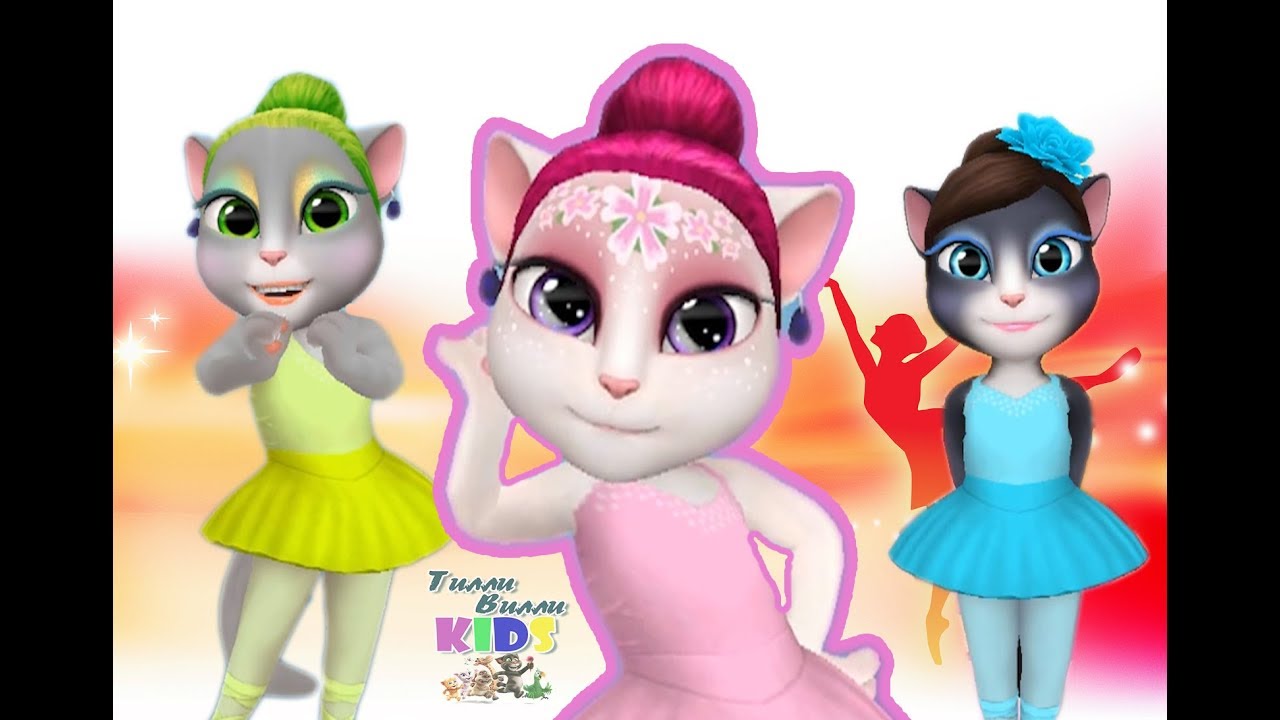 МОЯ ГОВОРЯЩАЯ АНДЖЕЛА # 19  Мультик про котиков My talking Angela