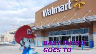 Baby Mario goes to Walmart