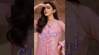 Maya Ali Beautiful Look 💖 Latest Eid collection #fashion #dress #haniaamir #pakistanifashion #song