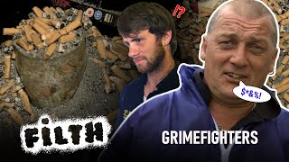 Extreme Cleaners Vs The House that’s an Ashtray | FULL EPISODE | Grimefighters | Episode 10