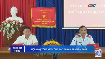 Hội nghị tổng kết công tác thanh tra năm 2022 | Nóng và Nổi bật | TayNinhTV