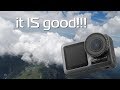 the "Rock Steady" new camera - DJI Osmo Action...