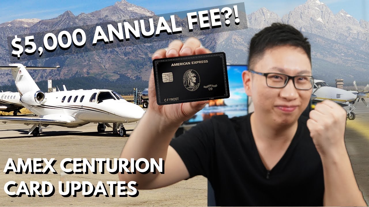 Amex Centurion Card Changes: $5,000 Annual Fee ? Worth It? - YouTube