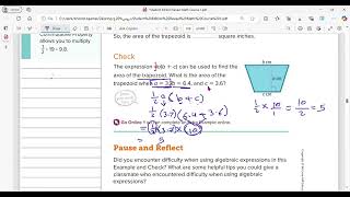 Reveal math grade 6 lesson 5- 4 evaluate algebraic expressions