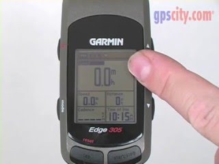 Garmin Edge 305 Series : Data Fields @ gpscity.com - YouTube