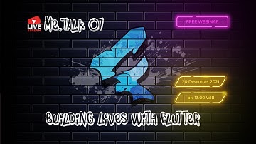 [4K] [Recorded Version] ME.TALK 07. Building Lives with Flutter | Free Webinar