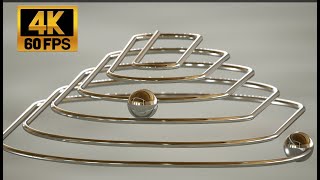 Marble Run — Pure Physics Simulation