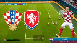 Croatia vs Czech Republic | EURO 2020 Highlights | eFootball PES 2021