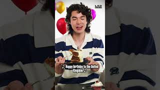 Conan Gray Loses It Over Carrot Cake