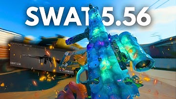 the *OVERPOWERED* SWAT 556 is BROKEN in BO6! (Best Swat 556 Class Setup) - Black Ops 6