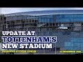 UPDATE AT TOTTENHAM'S NEW STADIUM: Legends at the Club Shop, East Stand Frame Work: 22/12/18