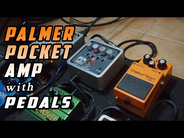 Palmer Pocket Amp with pedals - YouTube
