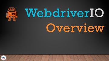 Overview - Ready to use Boilerplate of WebdriverIO Automation Framework - for beginners (1 of 6)