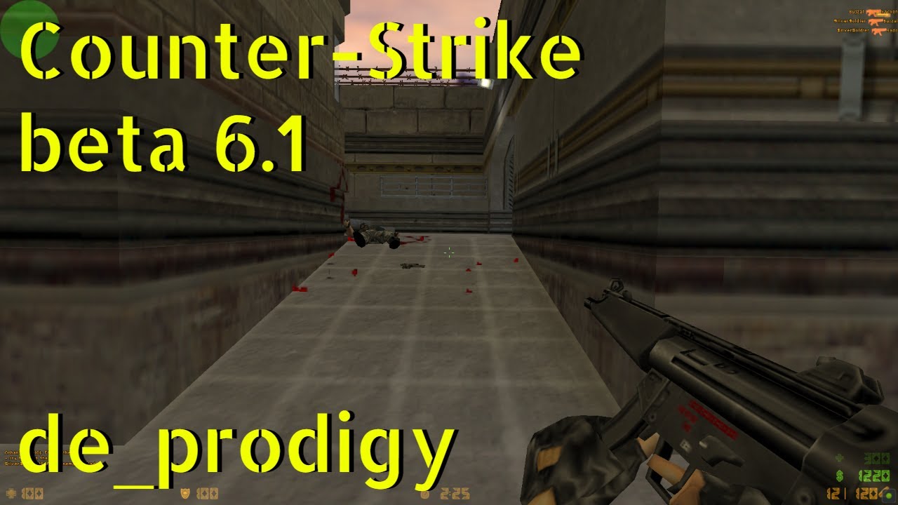 Counter-Strike beta 6.1 de_prodigy online gameplay - January 2023 - YouTube