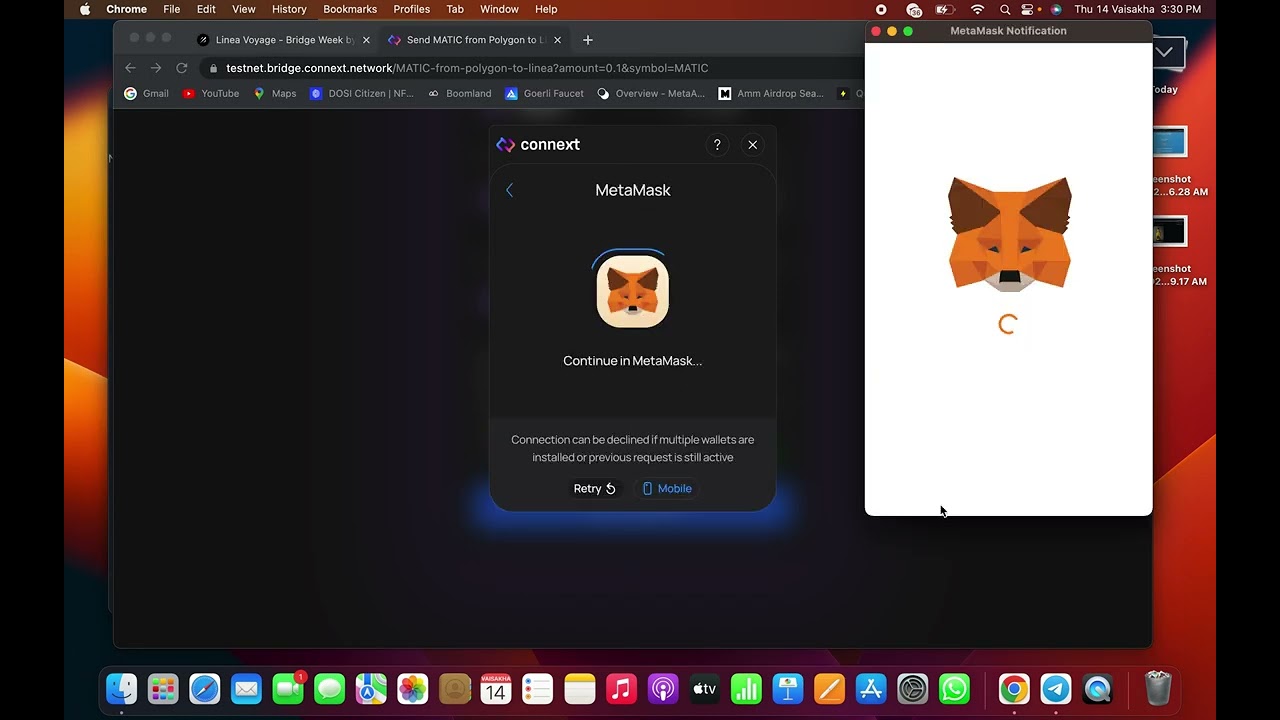 Linea Voyage Bridge week Task || Linea Testnet