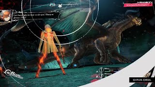 Metaphor: ReFantazio Dragon fight on hard mode