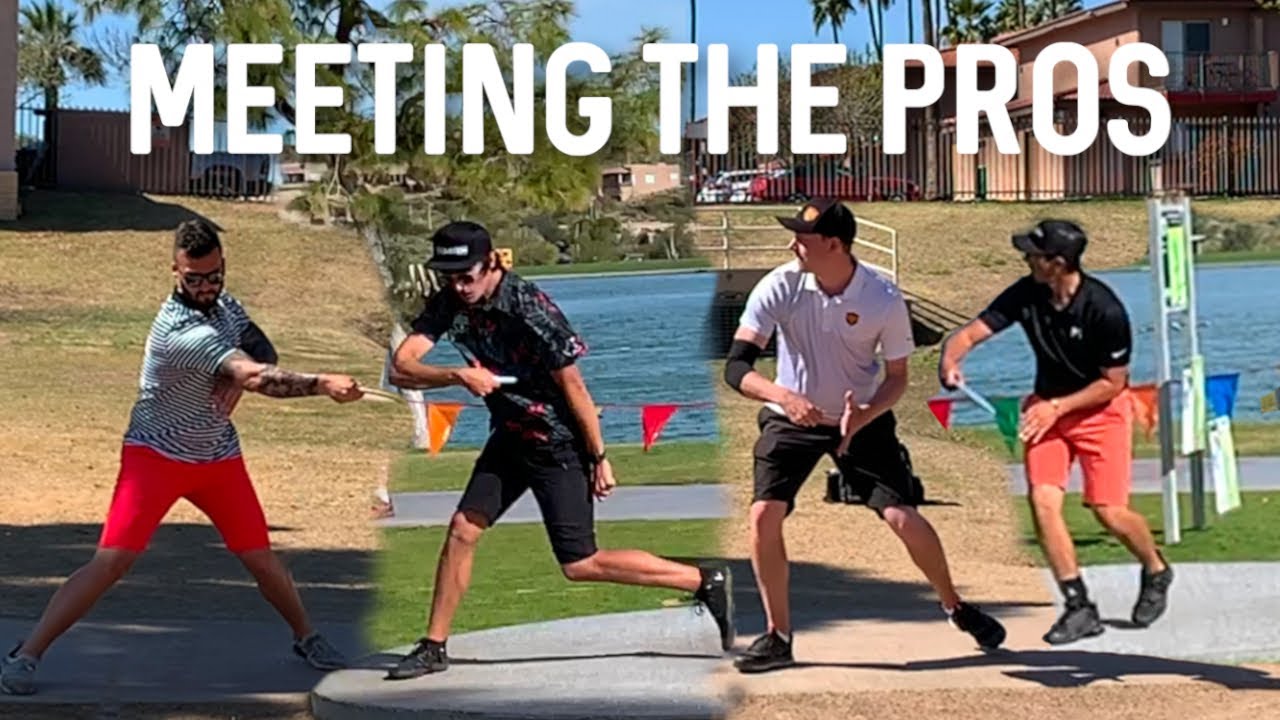 We met PROFESSIONAL DISC GOLFERS! YouTube