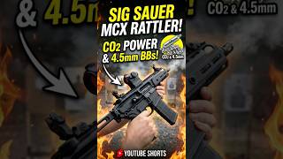 Sig Sauer MCX Rattler co2 rifle full auto airsoft gun #trending #shorts #viral #airsoftpistol