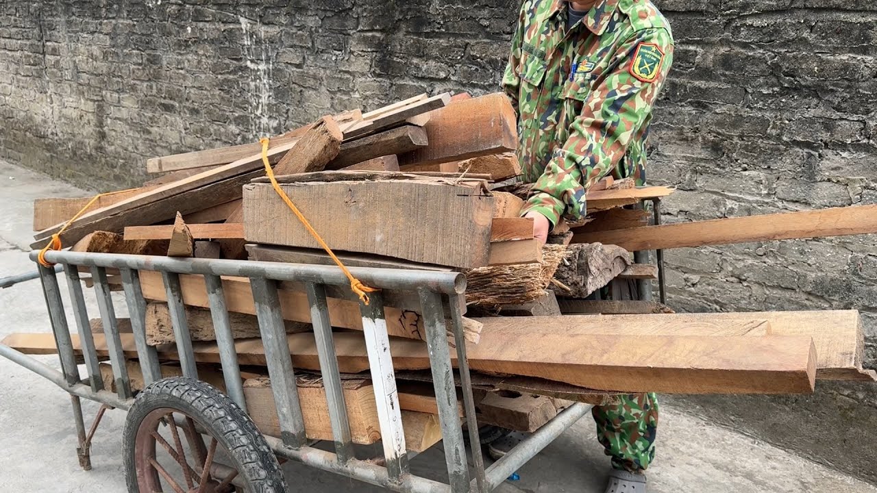 Don't give up on this amazing idea! Effective way to recycling old wood that many people don't know.